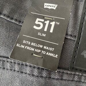 Levi's 511 Slim Jeans - Charcoal